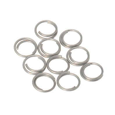 Barton Stainless Steel Split Rings - 10mm - 10-Pack